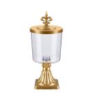 Baleiro Grego Com Tampa Bomboniere Cristal Potiche Decorativo