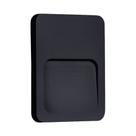 Balizador Anton Preto Led 2W 3000K Bivolt IP65