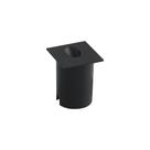 Balizador Astraled Australe Quadrado Led 2W Bivolt Preto 3000K
