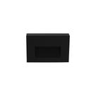 Balizador Astraled Wiley De Sobrepor Led 2w Bivolt Preto 3000k Luz Amarela Bl-6723