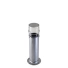 Balizador de Jardim Timoneiro 50cm P50 em Alumínio Prata Velha Balizador de Jardim Timoneiro 50cm P50 em Alumínio Prata Velha