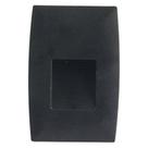 Balizador De Parede Led Embutir Male 2,0W 3000K 73Lm IP65 Preto Eletrorastro Balizador De Parede Led Embutir Male 2,0W 3000K 73Lm IP65 Preto Eletrorastro