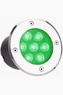 Balizador de piso 7w verde power cod. dj-7wve Balizador de piso 7w verde power cod. dj-7wve