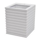 Balizador de Sobrepor 2 Fachos 2XG9 Branco Canelado - MB Led - MD1088 Balizador de Sobrepor 2 Fachos 2XG9 Branco Canelado - MB Led - MD1088