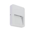 Balizador de Sobrepor Led FIT Metal Branco Retangular Externo 1,5W BIVOLT 12x9x2cm