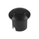 Balizador De Solo Led Taschibra Dome 2 Fachos Preto Bivolt Balizador De Solo Led Taschibra Dome 2 Fachos Preto Bivolt