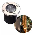 Balizador Embutido Solo Led - 3W Branco Quente Balizador Embutido Solo Led - 3W Branco Quente
