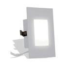 Balizador Embutir em caixa 4x2 - Branco