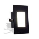 Balizador Embutir em caixa 4x2 - Preto