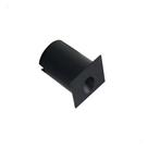 Balizador Embutir Parede Led 0,75w 2700k Interlight 3961c Cúpula Preto Estrutura Preto