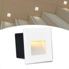 Balizador LED 3W De Embutir Quadrado Branco 3000K IP65 Zan08 Balizador LED 3W De Embutir Quadrado Branco 3000K IP65 Zan08