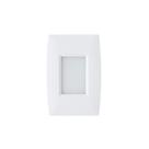 Balizador Led Embutir Cine Direct 3000K Branco Taschibra