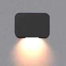 Balizador LED Pod Preto 1,5W 3000K Bivolt IP65 Externo Opus