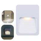 Balizador Led Slim 2w Luminaria de Escada, Parede Branco Quente 3000k Bivolt
