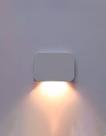 Balizador Luminária Sobrepor Parede Led 2w Horizontal Bivolt