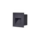 Balizador Nordecor Linder Embutir Quadrado Led Bivolt Preto 3000k Luz Amarela 2446 Balizador Nordecor Linder Embutir Quadrado Led Bivolt Preto 3000k Luz Amarela 2446