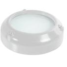 Balizador Resistente Redondo Sem Grade Externa Jardim Germany Branco