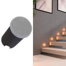 Balizador Soft Piso/parede Led 2.0w 2700k Redondo Romalux (10091) Inox