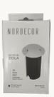 Balizador Solo Led Zola Nordecor 1w 3000k Ip67 Branco 6155 Balizador Solo Led Zola Nordecor 1w 3000k Ip67 Branco 6155