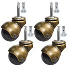 Ball Caster MySit Vintage, esférico de 5 cm com gola apertada (4 unidades)