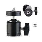 Ball Head Adaptador Para Tripé de Ring Light 1/4 3/8 pol 360