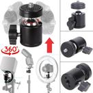 Ball Head Bola Rotativa Cabeça Tripé Suporte Universal Reclinável Acessórios Para Gravação de Vídeo Foto 360 Graus