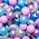Ball Pit Balls GOGOSO Stars Moon Shapes Plastic 100 unidades