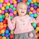 Ball Pit Balls TRENDBOX 100 Colorful Ocean para crianças de 5,5 cm Ball Pit Balls TRENDBOX 100 Colorful Ocean para crianças de 5,5 cm