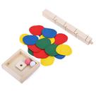 Ball Run Track Game Toy Wooden DIY Mini Tree Kids Education