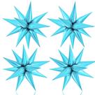 Balloon KatChon 26" Light Blue Star Cones, pacote com 50