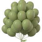 Balloon PartyWoo Sage Green 12 cm 50 unidades para Garland Arch