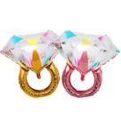 Balloons Propose Ring Marry Me Wedding 2 peças Mylar 98x72cm