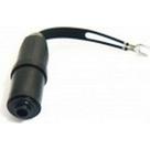 Ballun Adaptador Caneta Apfer Para Fio Coaxial Com Borracha Protetora Pacote Com 10 Pecas - 0531