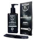 Balm Escurecedor Tonalizante de Barba e Cabelo Muchacho 120ml - Com pente aplicador