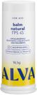 Balm Natural Alva FPS45 Base Protetor em Stick Cor 20 16,5g