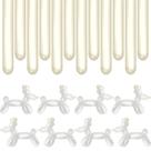 Balões BHUCUTU 260Q Long Latex Twisting 400 unidades transparentes