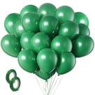 Balões BOMSI 36" de látex verde, pacote com 10, decoração de festa