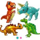 Balões de Dinossauro Gigantes 3D Uorbmaio - Pacote com 4 - Festa de Aniversário