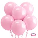 Balões de festa Bezente, látex rosa pastel, 18 polegadas, pacote com 30 Balões de festa Bezente, látex rosa pastel, 18 polegadas, pacote com 30