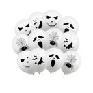 Balões De Festa De Halloween 12pcs Fantasma, Aranha, Bruxa, Morcego, Abóbora, Esqueleto, Decoração