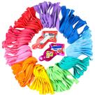Balões de Festa Hafree - 100 Peças de Látex Colorido com Confete (30cm)