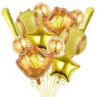 Balões de Festa Softball HEPAPATE Conjunto Temático Esportivo 12pcs Balões de Festa Softball HEPAPATE Conjunto Temático Esportivo 12pcs