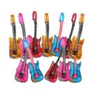 Balões De Folha De Guitarra De 32 Polegadas, 12 Peças, Decoração De Festa Com Tema De Música De Balões De Folha De Guitarra De 32 Polegadas, 12 Peças, Decoração De Festa Com Tema De Música De