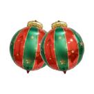 Balões De Folha Em Formato De Bola De Natal Vermelha E Verde, 2 Ou 5 Peças, Decorações Para Casa, Balões De Folha Em Formato De Bola De Natal Vermelha E Verde, 2 Ou 5 Peças, Decorações Para Casa,