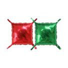 Balões De Folha Quadrados Vermelhos E Verdes De 18 Polegadas, 10 Unidades, Decorações De Natal, Balões De Folha Quadrados Vermelhos E Verdes De 18 Polegadas, 10 Unidades, Decorações De Natal,