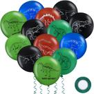 Balões de látex de dinossauro Skylety 40 unidades com fita verde Balões de látex de dinossauro Skylety 40 unidades com fita verde