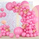 Balões de látex Freechase rosa 5/10/12/18 polegadas (139 unidades)