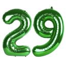Balões de Número Enyeopd 40" Verde Escuro 29