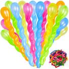 Balões espirais de látex Wittocs 40 cm 100 unidades para festa de aniversário
