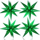 Balões KatChon Starburst, pacote com 50, festa verde de 20 polegadas